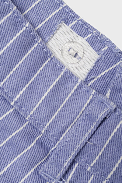 Name it NKFBELLA ŠIROKÉ TWILL KALHOTY 4161-ZT B