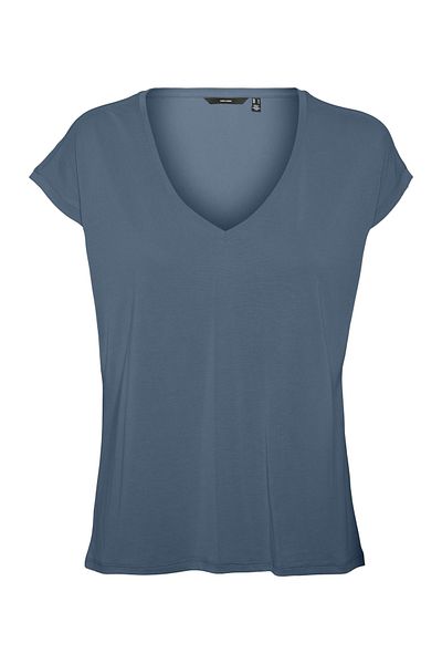 Veromoda Curve VMFILLI SS TEE S VÝKRKEM GA NOOS KŘIVKA
