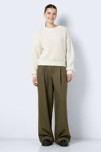 Noisy May NMCHARLIE L/S O-ОБРАЗНИЙ ВИРІЗ ГОРЛОВИНИ СМУГАСТИЙ ТРИКОТАЖ