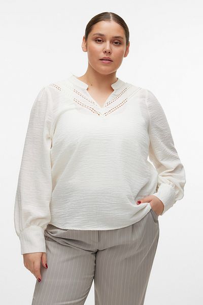 Veromoda Curve VMCCHRIS LS-TOP MIT V-AUSSCHNITT WVN CUR