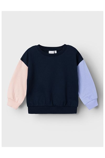 Name it NMFVISUSAN LS BOXY SWEAT BRU
