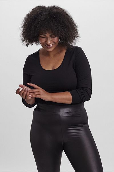 Veromoda Curve VMPAXI LS SOFT U-NECK - S NOOS CURVE