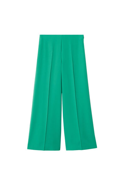 MANGO Woman Yeşil Kadın Pantolon  37050399