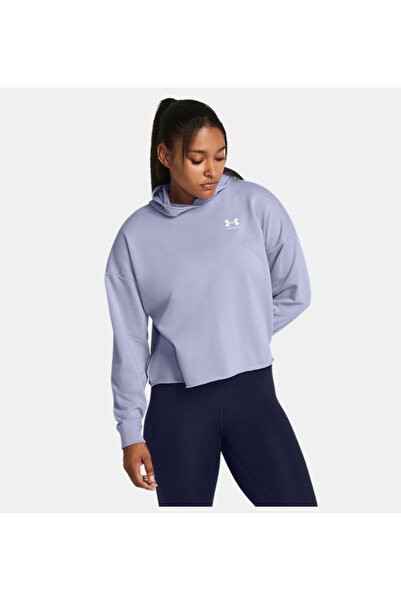 Under Armour Kadın UA Rival Terry Oversized Kapüşonlu Üst 1382736-539