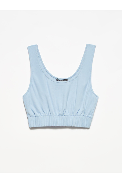 Dilvin 3740 Вълшебна каишка от кадифе - синьо