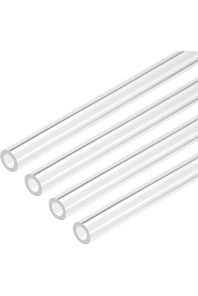 Şeffaf Akrilik Pleksi Yuvarlak Boru 60/55 Mm 1 Metre