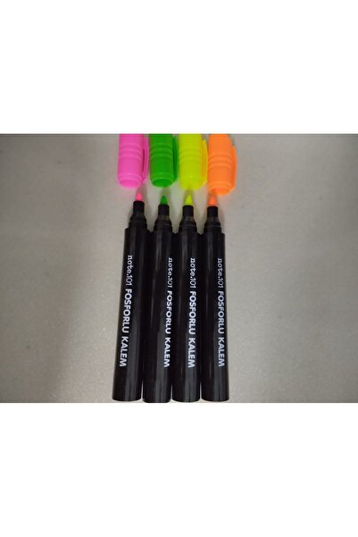 NOTE101 FOSFORLU KALEM 4 LÜ SET