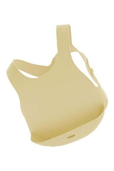 OiOi Mellow Yellow Silicone Baby Bib