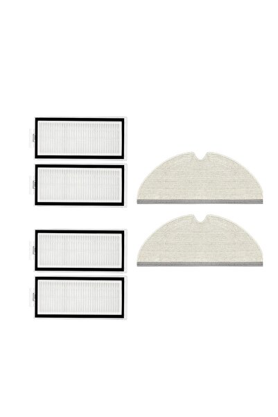 robotyedek Q5 Pro Plus - Συμβατό ανταλλακτικό φίλτρο Hepa και σφουγγαρίστρα - 6 τεμάχια