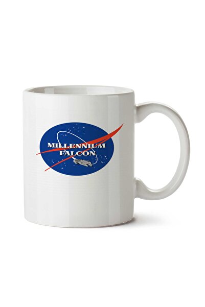 ART HEDİYE كوب ميلينيوم فالكون مطبوع من الجانبين