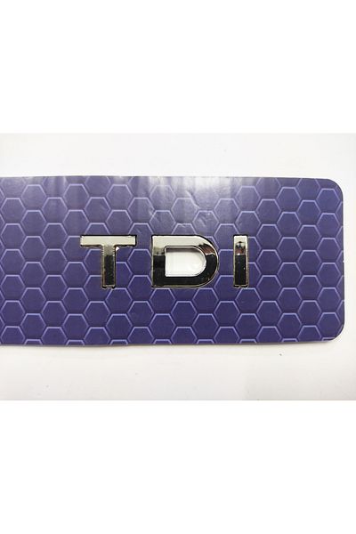 REPLAX Volkswagen TDI Arma Luggage Lettering Gluing 5.3cmx1.7cm 8242