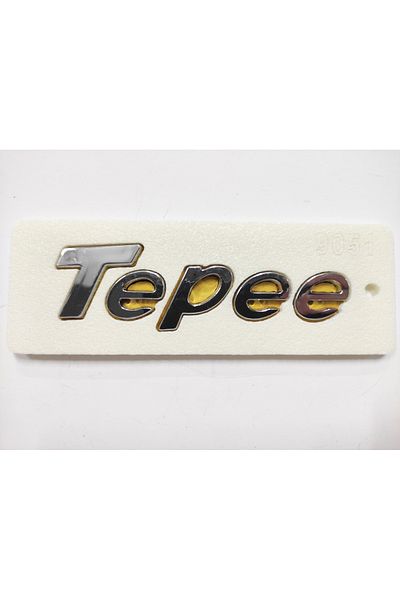REPLAX Peugeot Partner Tepee Arma Luggage Lettering Pasting 10.5cmx2.5cm 9051