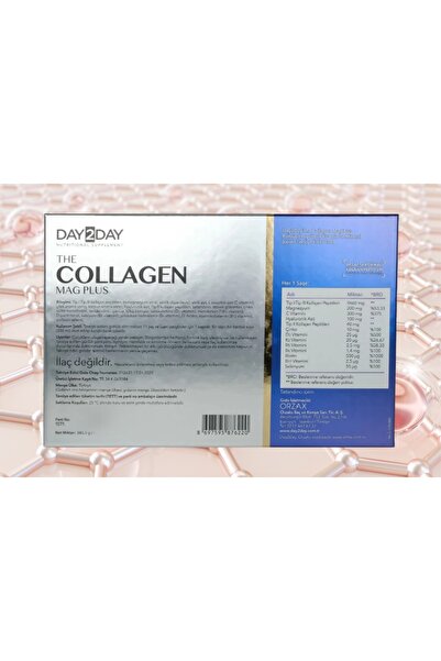 DAY2DAY Mag Plus  Kolajen 30 Saşe
