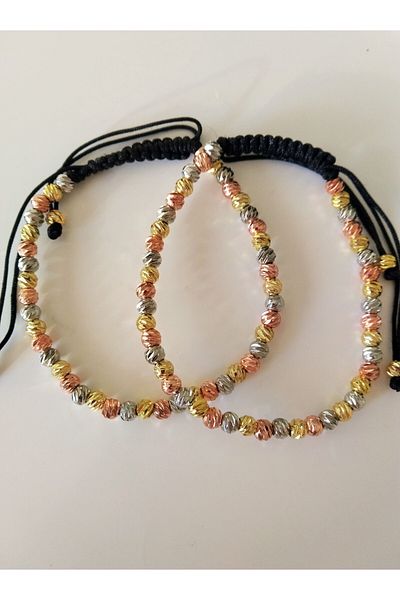 LİLYA AKSESUAR Three Color Dorica Bracelet