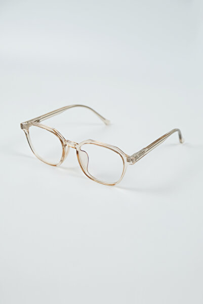 Babafiyatlar Noto Beige Unisex Blue Light Protection Glasses