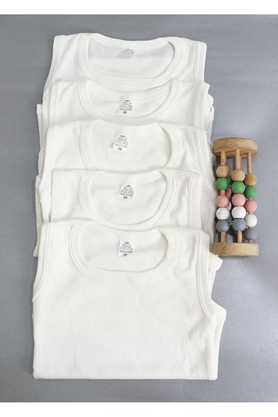 Harika KIDS بدلة رياضية للأطفال من القطن الأساسي بسماكة متوسطة وممشطة وياقة دائرية مكونة من 5 قطع