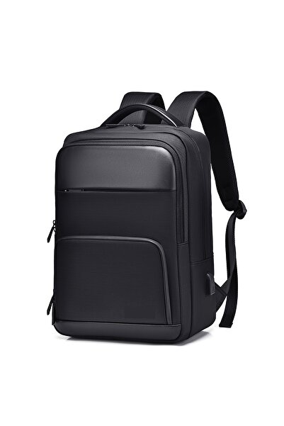 DEKOHOP Laptop Notebook Sırt Çantası Usb Şarj Girişli iş Seyahati Günlük Yaşa...