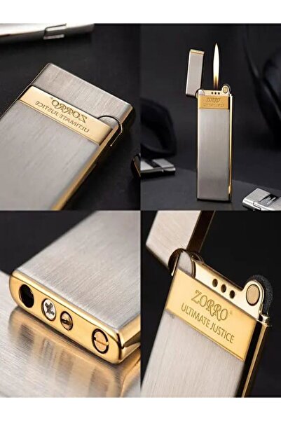 HK GİFT SHOP Orijinal Ultra-ince 5mm Gaz Çakmak Yaratıcı Taşlama Tekerlek Işı...