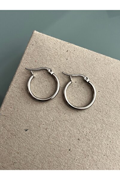 Hoop jewelery Çelik Halka Küpe Mini