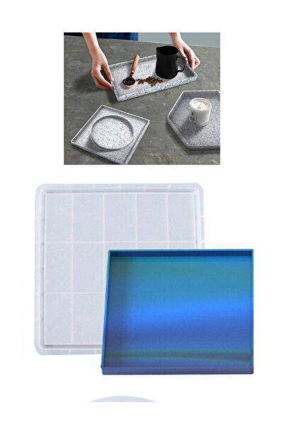 Sirius Hobi Epoksi Büyük 32 Cm Tepsi Sunumluk Kalıbı