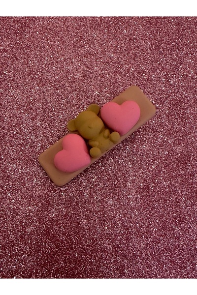 Milena Designer Store إبزيم للأطفال من ميلينا كيدز مع قلب ودمية دب