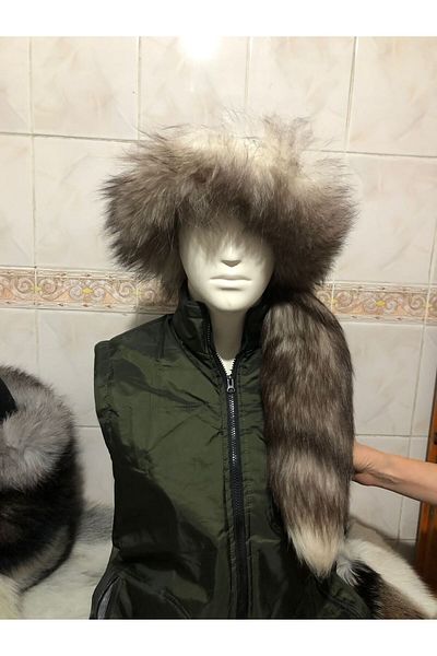 hoaryage Опашат вълк Kipchak Bork Kalpak Hat