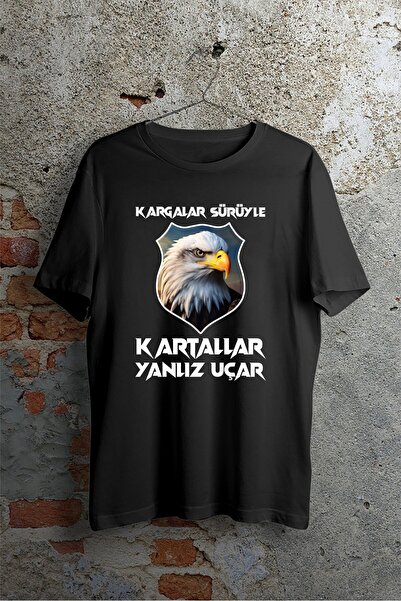 venüsdijital Vrane u jatu, a orlovi lete sami Orao Štampano T-shirt Unisex T-...