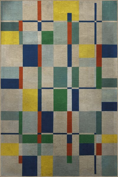Rugs Modern Halı سجادة ديكور حديثة بنمط هندسي تجريدي متعدد الألوان بألوان فات...