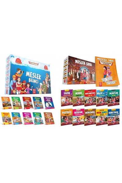 Model Eğitim Yayınları Model Çocuk- 2.Sınıf, 3.Sınıf ve 4.Sınıf Meslek Bilinc...