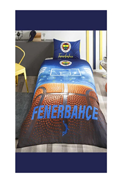 Taç Lisanslı Nevresim Takımı Fenerbahçe Basketbol Tek Kişilik