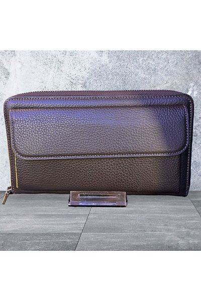 Zenga GENUINE LEATHER UNISEX HANDBAG CARD HOLDER