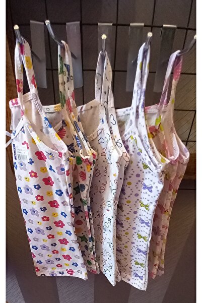 Sedef Girl's Undershirt 4 Pack
