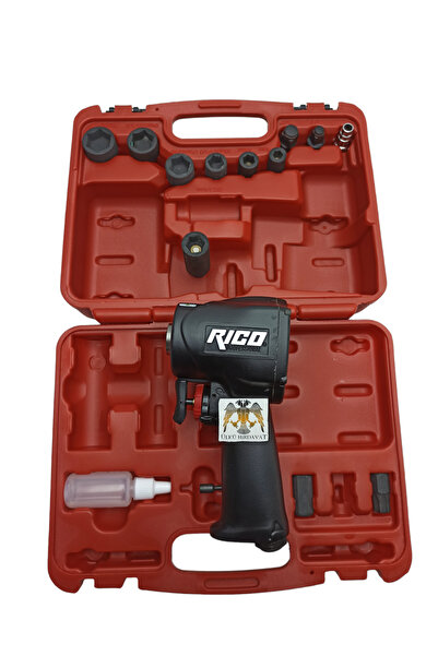 Rico 1/2 Havalı Somun Sıkma Tabanca Seti