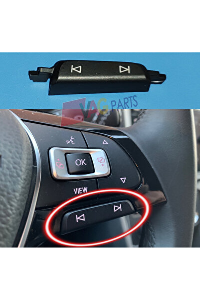 GCP German Car Parts Volkswagen Direksiyon ileri geri tuşu - Passat Jetta Gol...