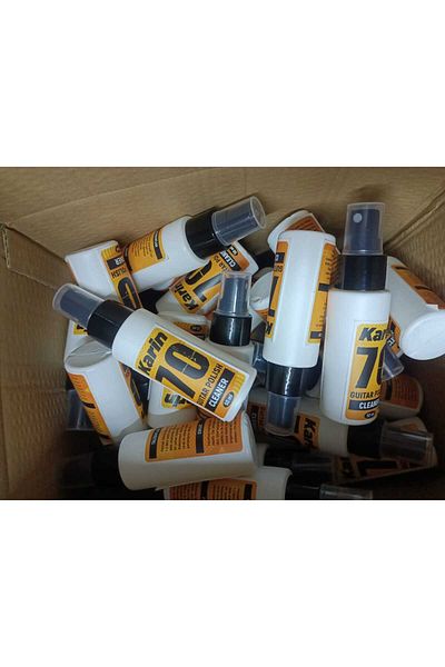 Karin KARİN K70 GUITAR POLISH CLEANER 1 PIECE 50 ML - GUITAR WOOD GLITTER CİLA