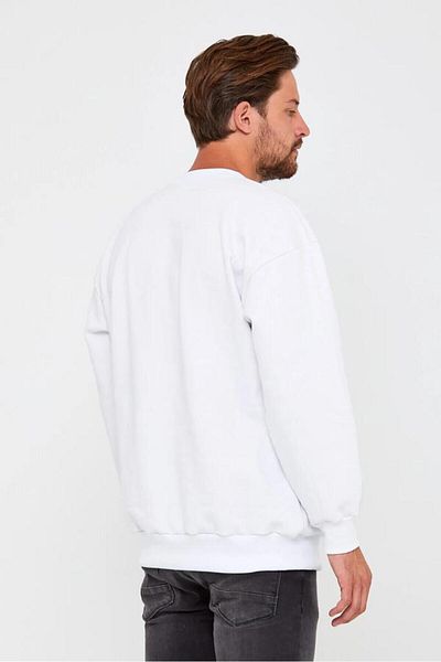 Khione Hanorac oversize unisex cu imprimeu Brooklyn