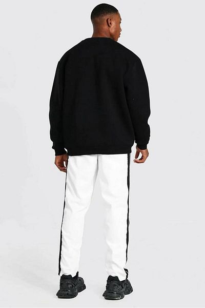 Khione Φούτερ με κουκούλα Unisex Brooklyn Printed Oversize