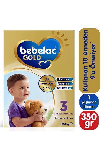 Bebelac Gold Baby Follow-On Milk No3 350Gr