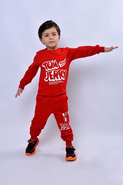FOLLOWHER Boy's Digital Printed Tracksuit Set