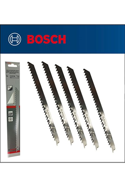 Bosch 5 Adet Tilki Kuyruğu Bıçağı S 1211 K - Buz ve Kemik Kesme 2608652900 5'Li Paket