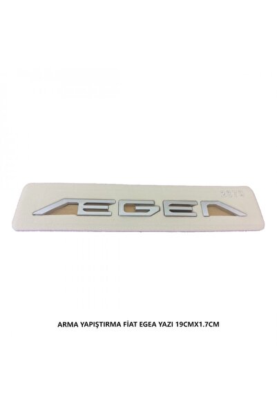 REPLAX Fiat Egea Arma Luggage Lettering Gluing 19cmx1.7cm 2879