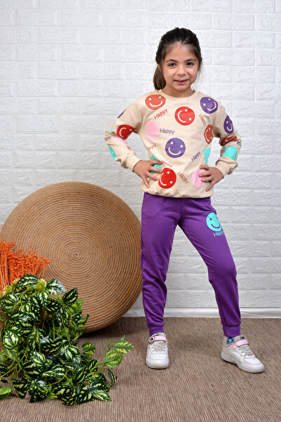 FOLLOWHER Σετ φόρμας για κορίτσια με στάμπα