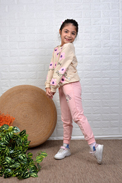 FOLLOWHER Set de trening pentru fete cu imprimeu floral
