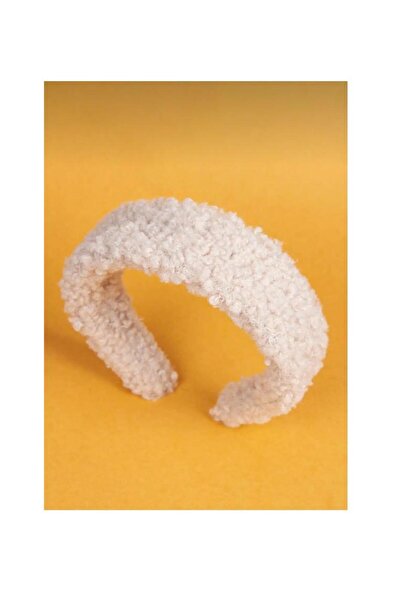 EBMER Teddy femei coroană pluș femei coroană moale texturată banda de păr