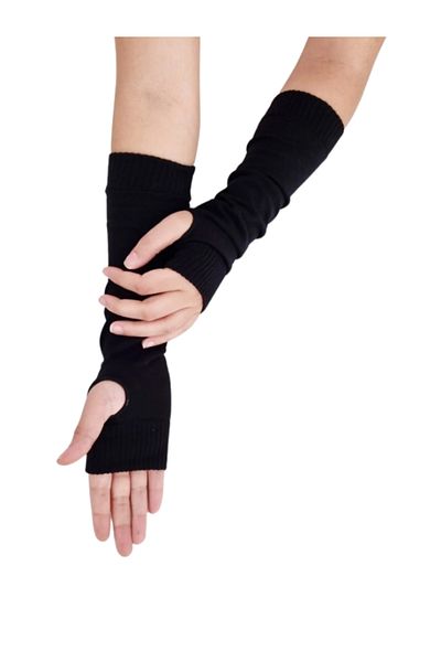 Bonapart Unisex Fashion Fashion Μαύρο Μόνο Μαύρο Γάντι Μανίκι