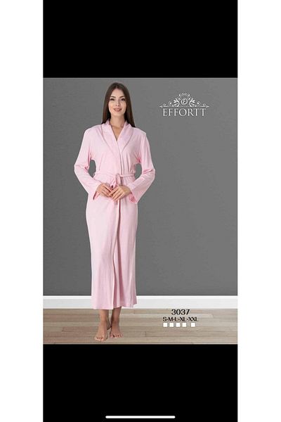 Effortt Effort Shawl Collar Long Dressing Gown
