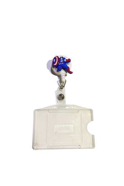 neptünstore Suport card Yoyo Captain America, Yoyo pentru agățat card, Suport...