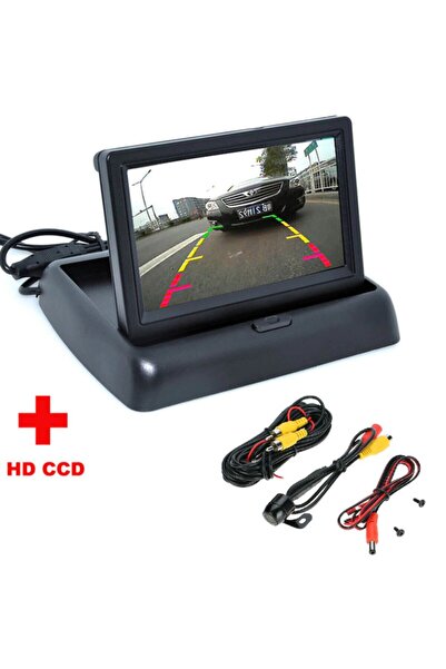 alfaben Exvol Katlanır 4,3 Inc Lcd Ekran Geri Vites Park Kamerası 2 Yıl Garantili