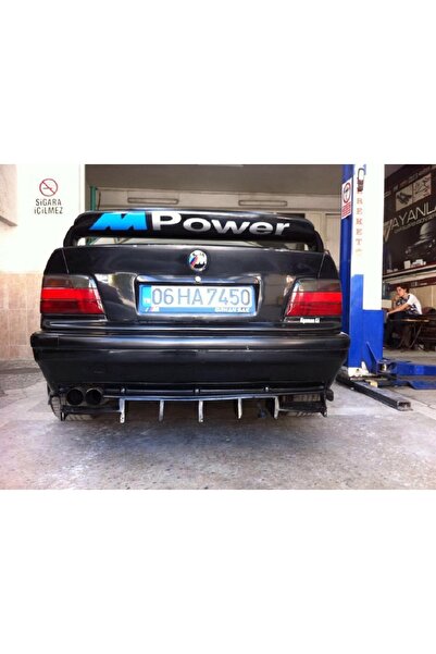 Fifty Tunning BMW E36 HARTGE SPOYLER UZATMASI Fiber Boyasız Uyumlu