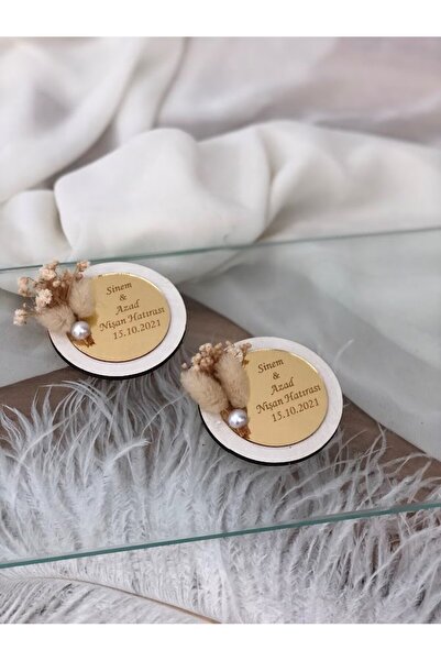 Masalsı Concept 25 Adet Söz Nişan Düğün Magneti Söz Hediyesi Nişan Hediyesi